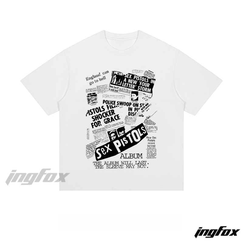 Sex Pistols Newspaper Collage - Loose Fit Short Sleeve T-Shirt