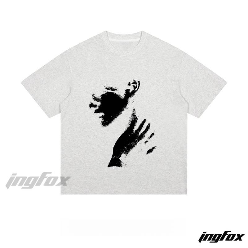 Artistic Silhouette Portrait - Loose Fit Short Sleeve T-Shirt