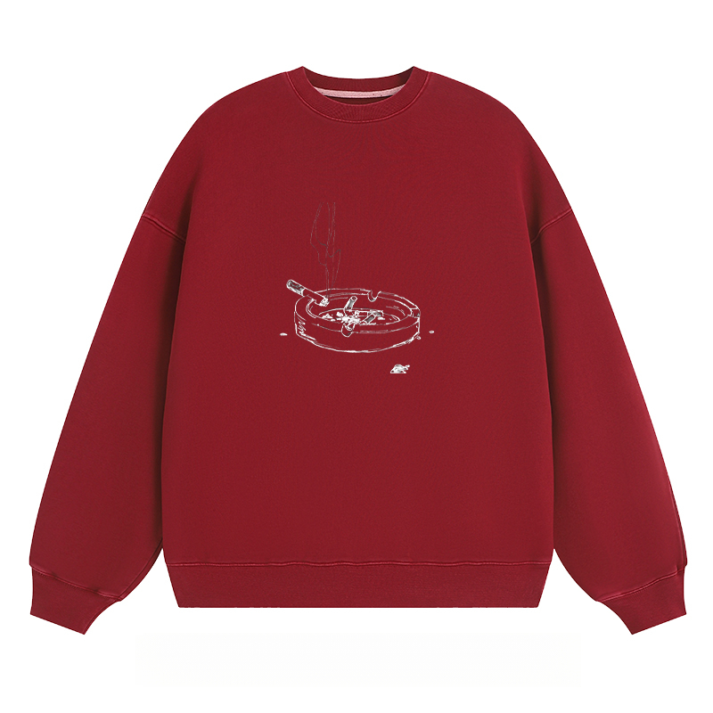 Ashtray Sketch - Classic Unisex Fit Crewneck Sweatshirt