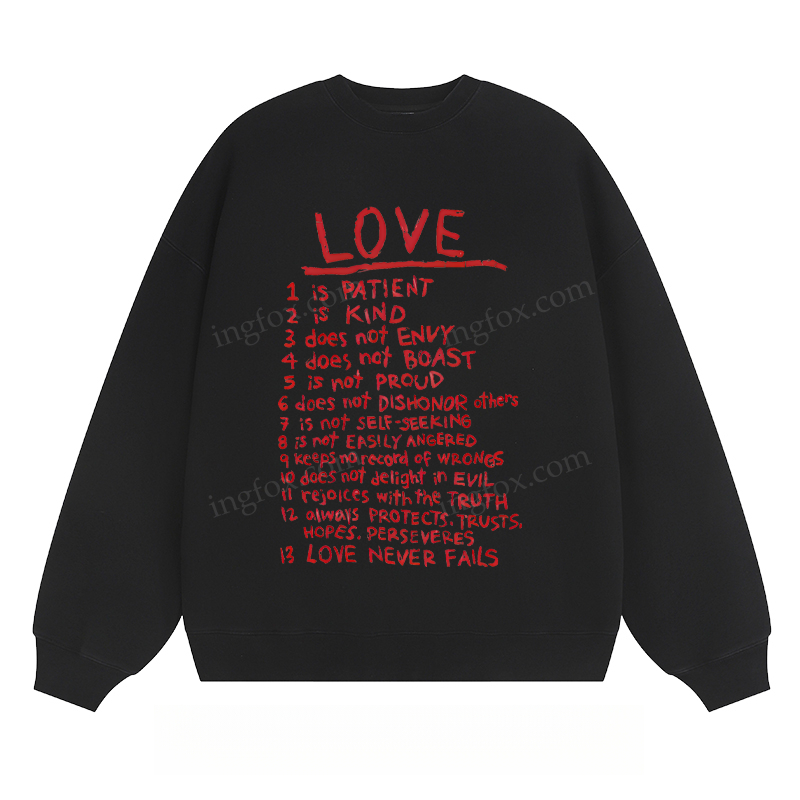 "LOVE" - Classic Unisex Fit Crewneck Sweatshirt