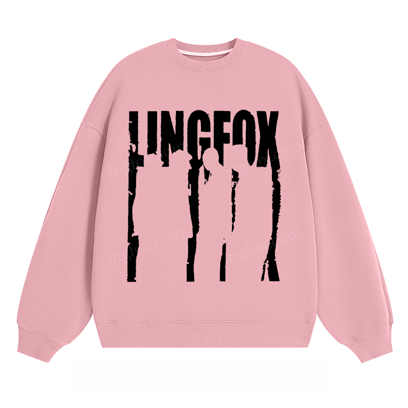 LINGFOX Silhouette - Classic Unisex Fit Crewneck Sweatshirt
