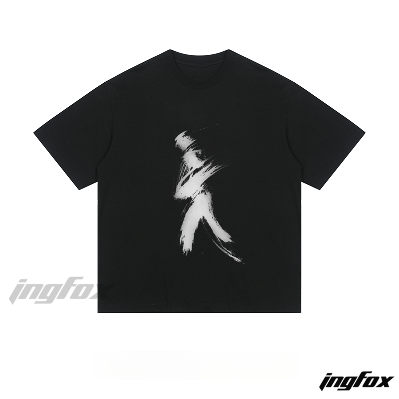 Ink - Style Figure - Loose Fit Short Sleeve T-Shirt