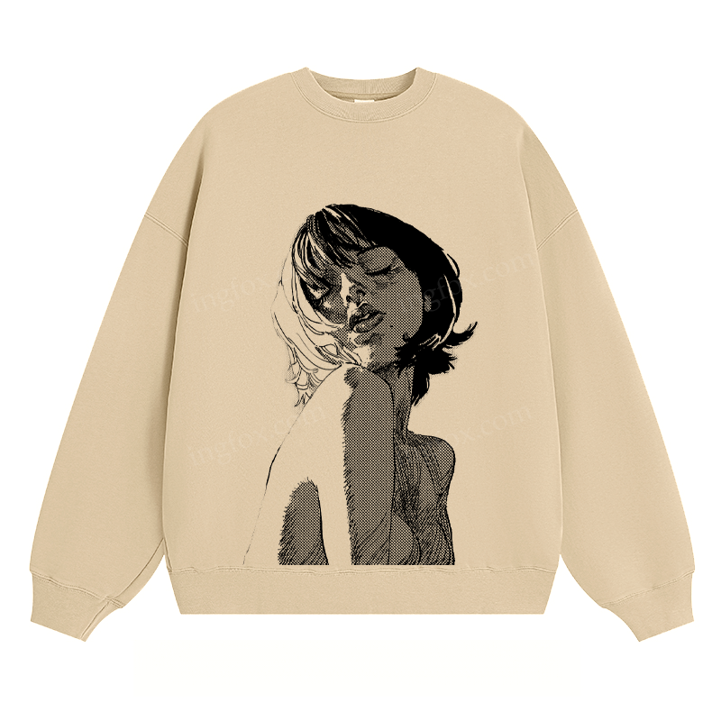 Artistic Portrait - Classic Unisex Fit Crewneck Sweatshirt