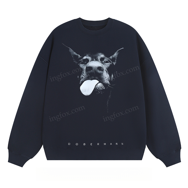 Dobermann Graphic - Classic Unisex Fit Crewneck Sweatshirt