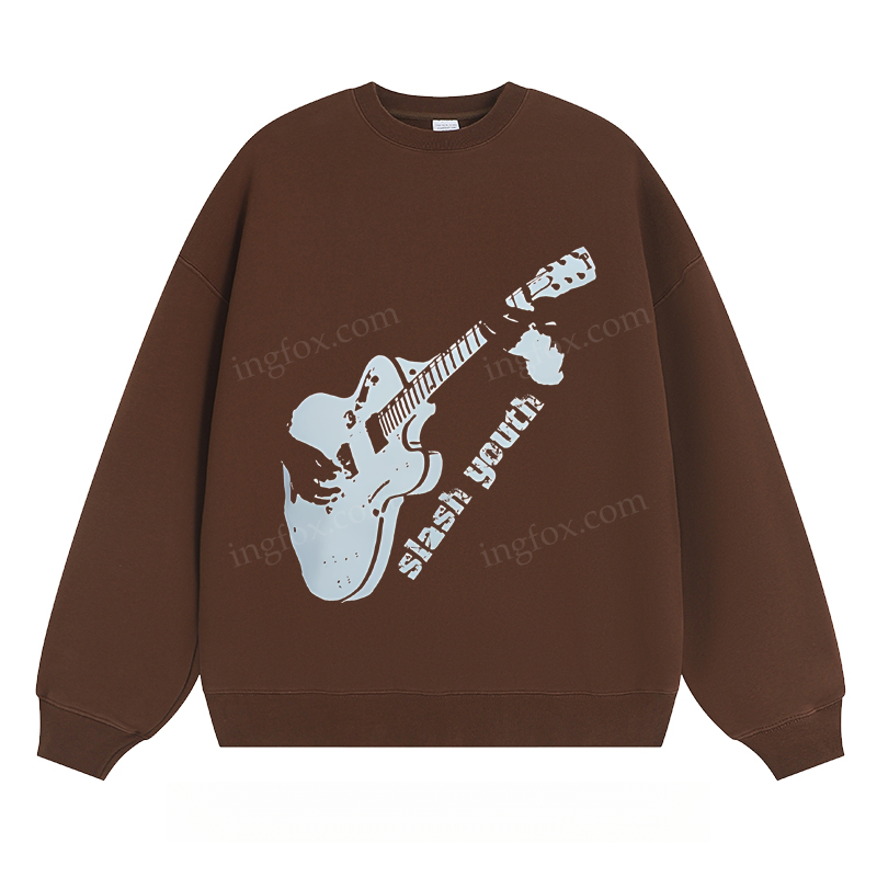 Slash Youth Guitar - Classic Unisex Fit Crewneck Sweatshirt