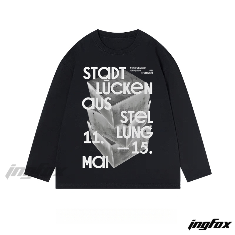Urban Cube - Classic Cotton Long Sleeve Tee