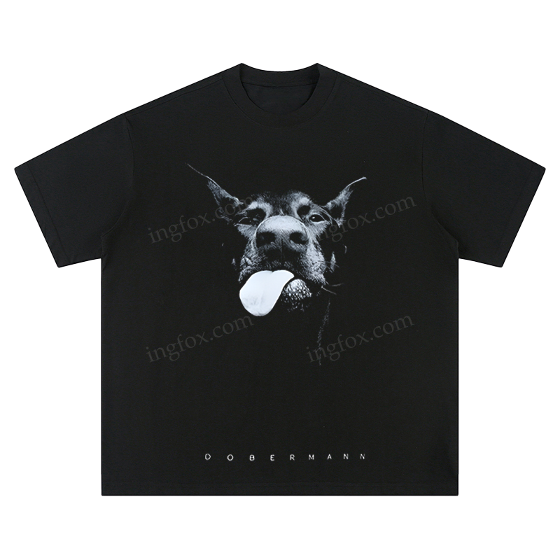 Dobermann Graphic - Unisex Fit Short Sleeve T - Shirt