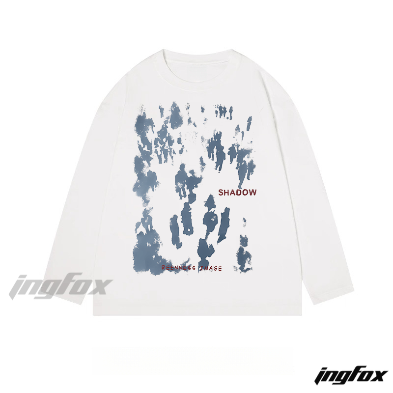 Shadow Silhouette - Classic Cotton Long Sleeve Tee