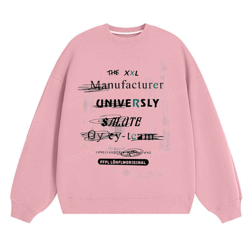 Graffiti Text - Classic Unisex Fit Crewneck Sweatshirt