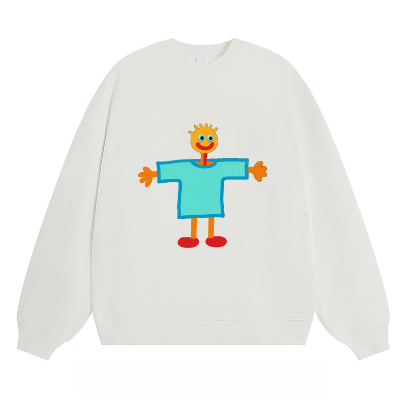Cartoon Character - Classic Unisex Fit Crewneck Sweatshirt