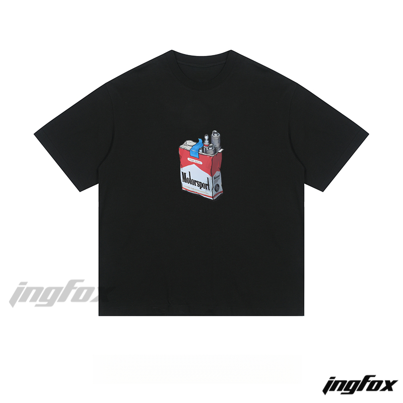 Motorsport Cigarette Pack - Loose Fit Short Sleeve T - Shirt