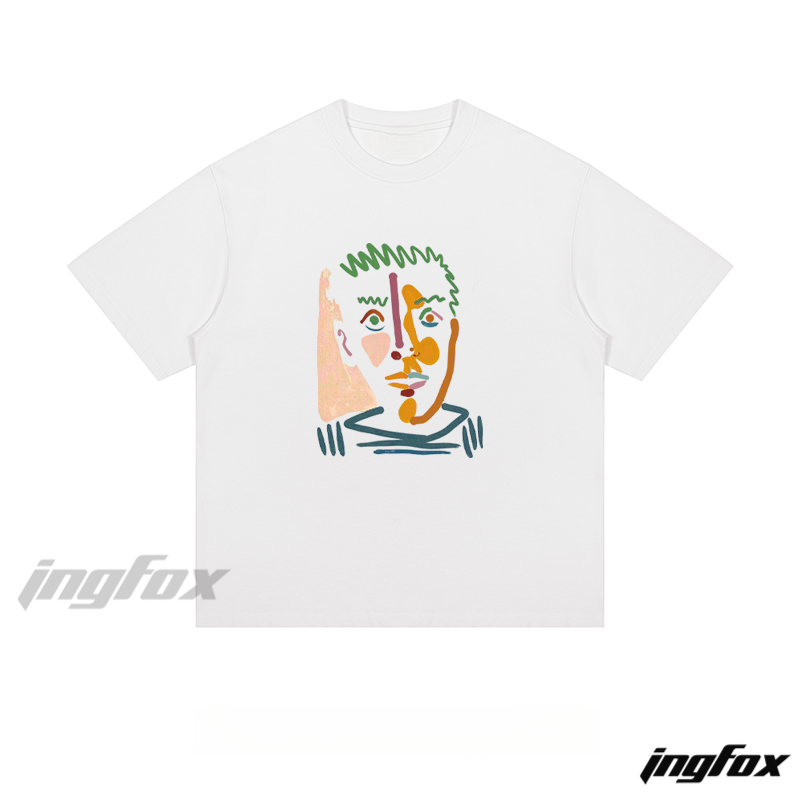 Abstract Portrait - Loose Fit Short Sleeve T - Shirt