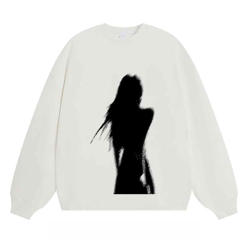 Silhouette of a Figure - Classic Unisex Fit Crewneck Sweatshirt