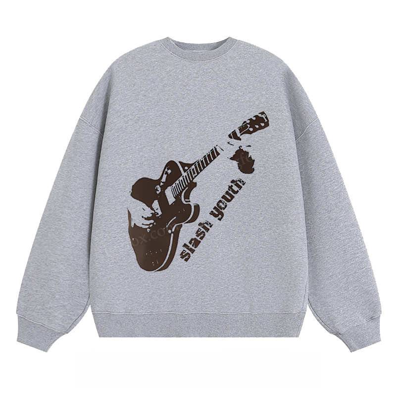 Slash Youth Guitar - Classic Unisex Fit Crewneck Sweatshirt