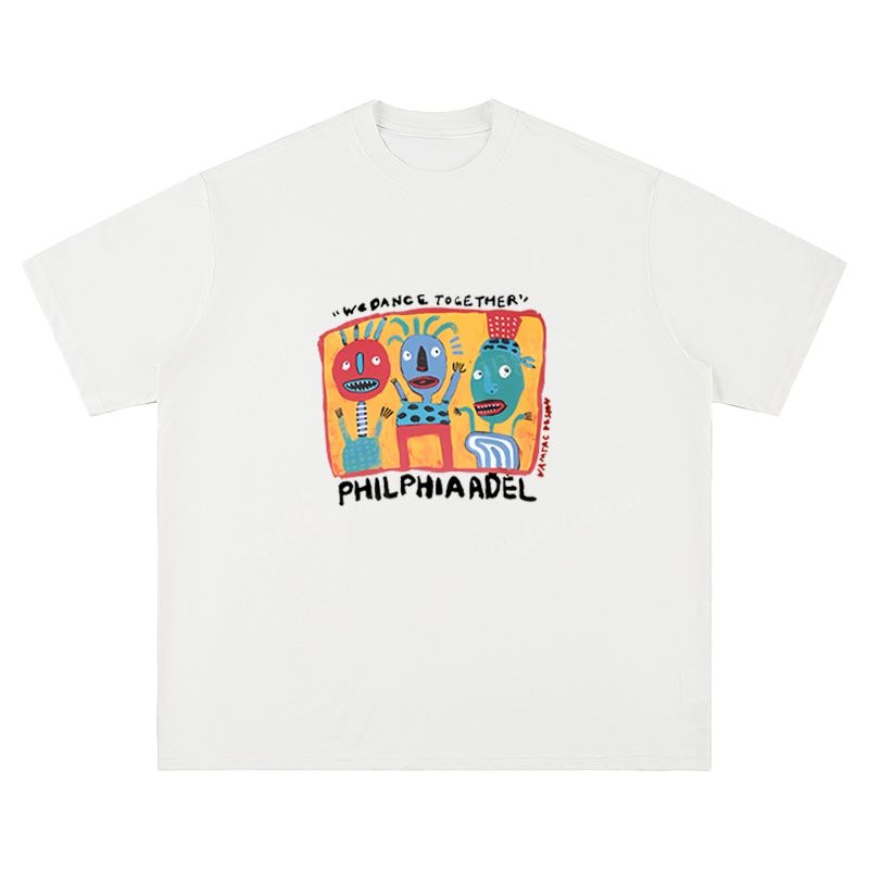 "We Dance Together" Art Print - Unisex Fit Short Sleeve T - Shirt