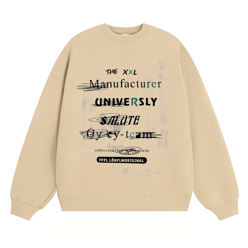 Graffiti Text - Classic Unisex Fit Crewneck Sweatshirt