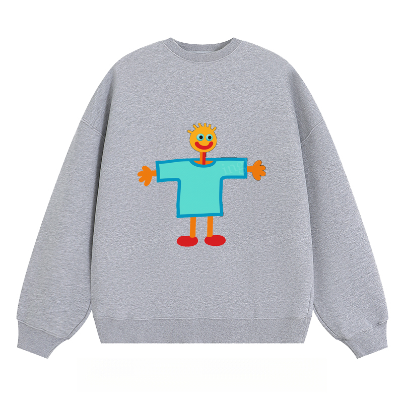 Cartoon Character - Classic Unisex Fit Crewneck Sweatshirt
