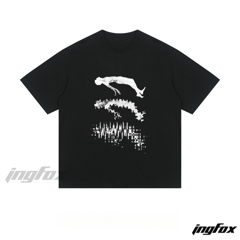 Glitch Diver - Loose Fit Short Sleeve T-Shirt