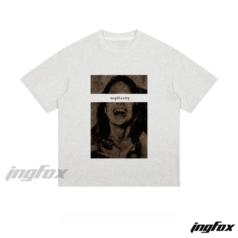 Vintage Photo Collage - Loose Fit Short Sleeve T - Shirt