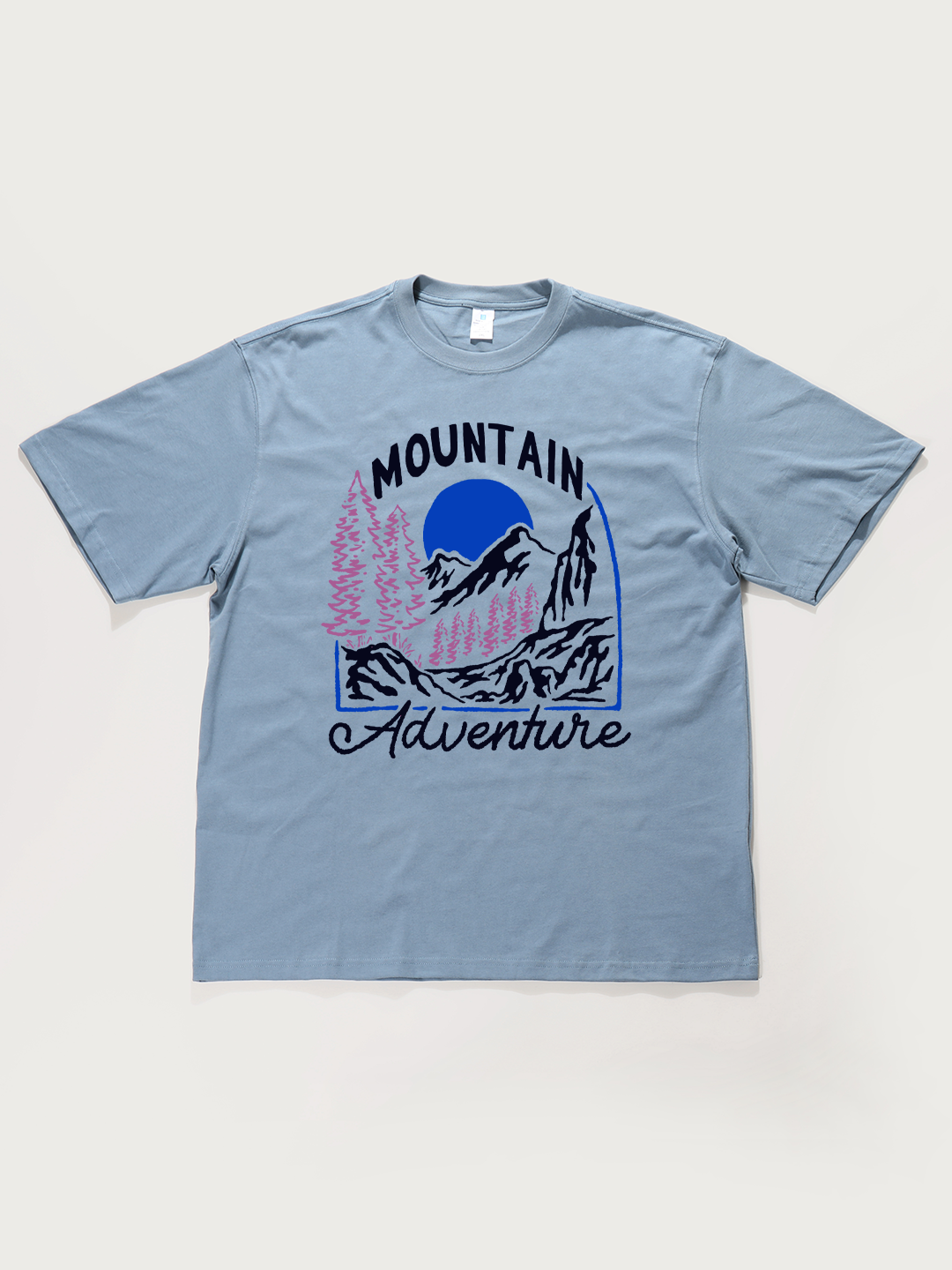 Mountain Adventure - Unisex Retro Cotton Short Sleeve T-Shirt