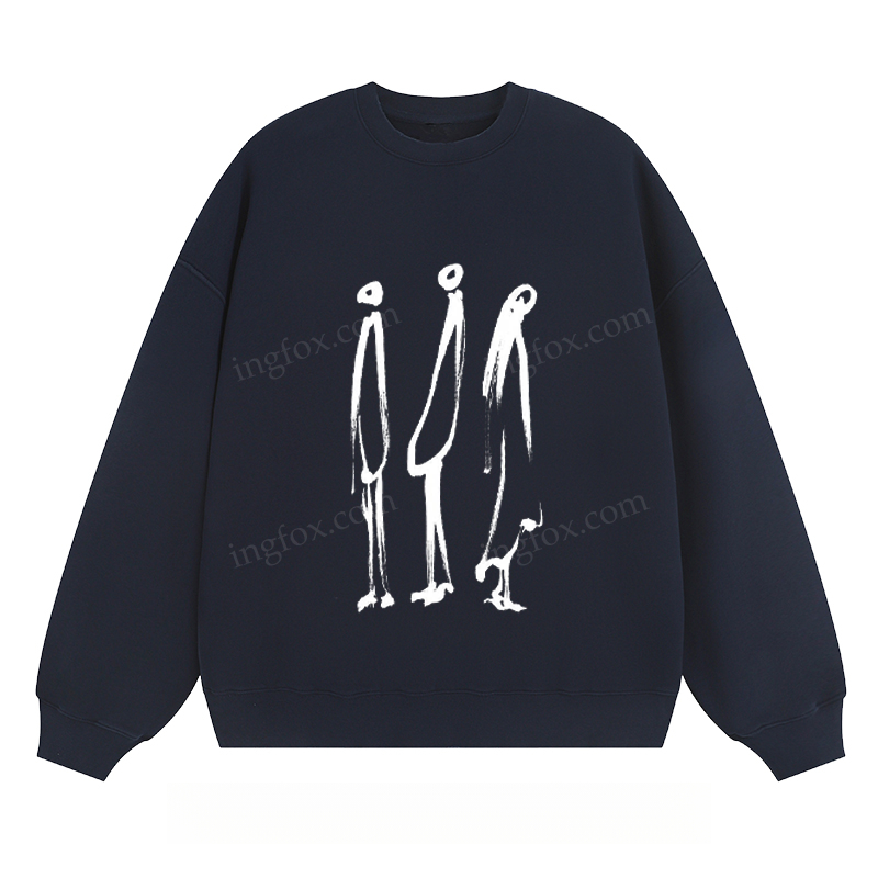 Abstract Figures - Classic Unisex Fit Crewneck Sweatshirt