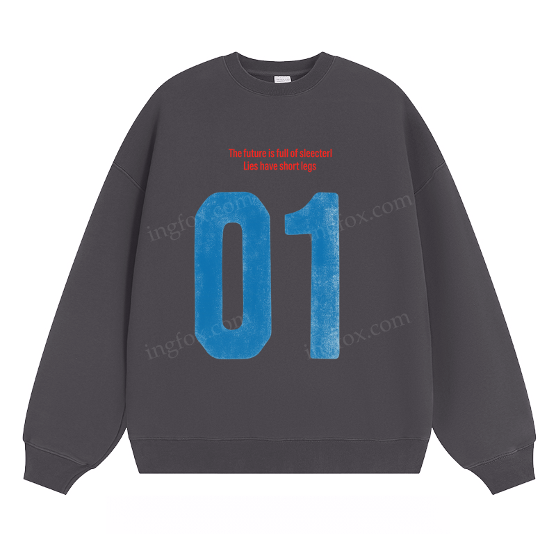 Number 01 - Classic Unisex Fit Crewneck Sweatshirt