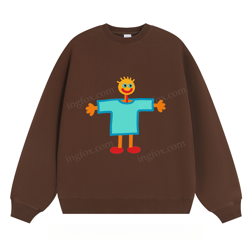 Cartoon Character - Classic Unisex Fit Crewneck Sweatshirt