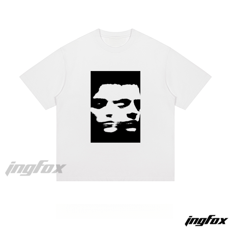 Double Exposure Portrait - Loose Fit Short Sleeve T-Shirt