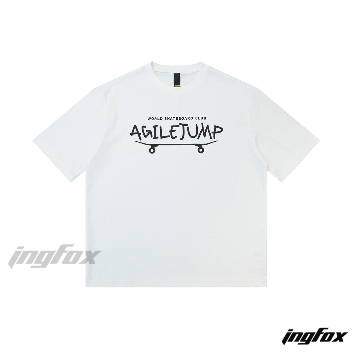 AGILEJUMP - Short Sleeve Loose Fit T-shirt