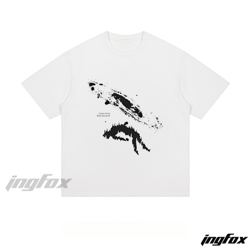 Abstract Galaxy - Loose Fit Short Sleeve T - Shirt