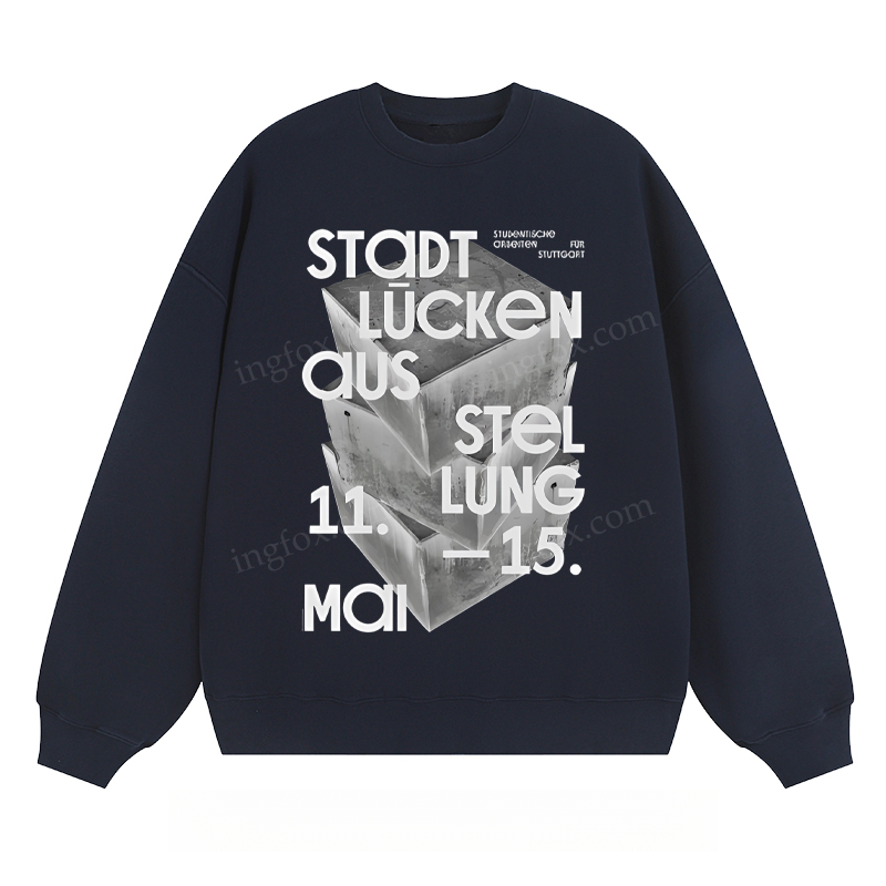 Stadt Lücken Exhibition - Classic Unisex Fit Crewneck Sweatshirt