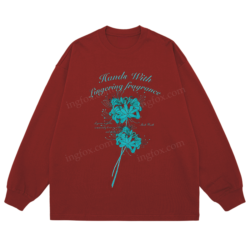 Red Spider Lily - Classic Unisex Fit Cotton Long Sleeve Tee