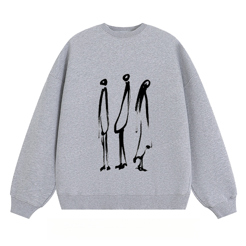Abstract Figures - Classic Unisex Fit Crewneck Sweatshirt
