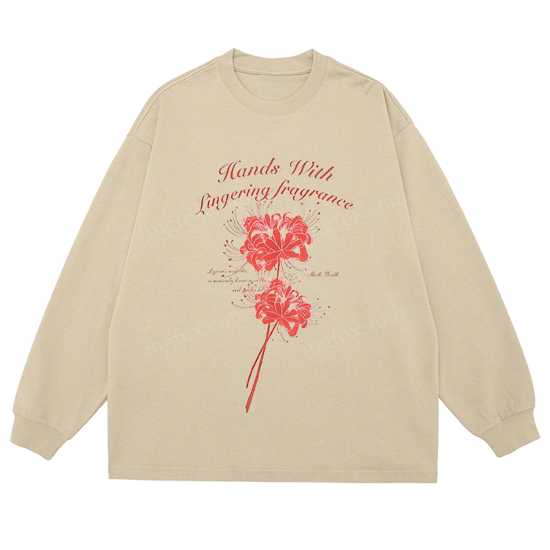 Red Spider Lily - Classic Unisex Fit Cotton Long Sleeve Tee