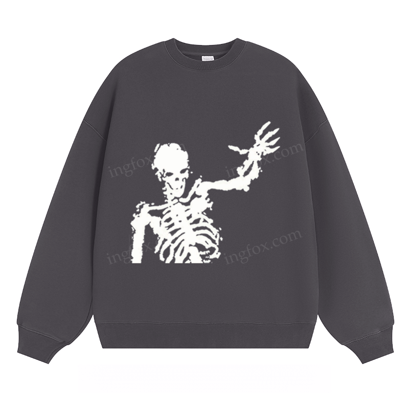 Skeleton Graphic - Classic Unisex Fit Crewneck Sweatshirt