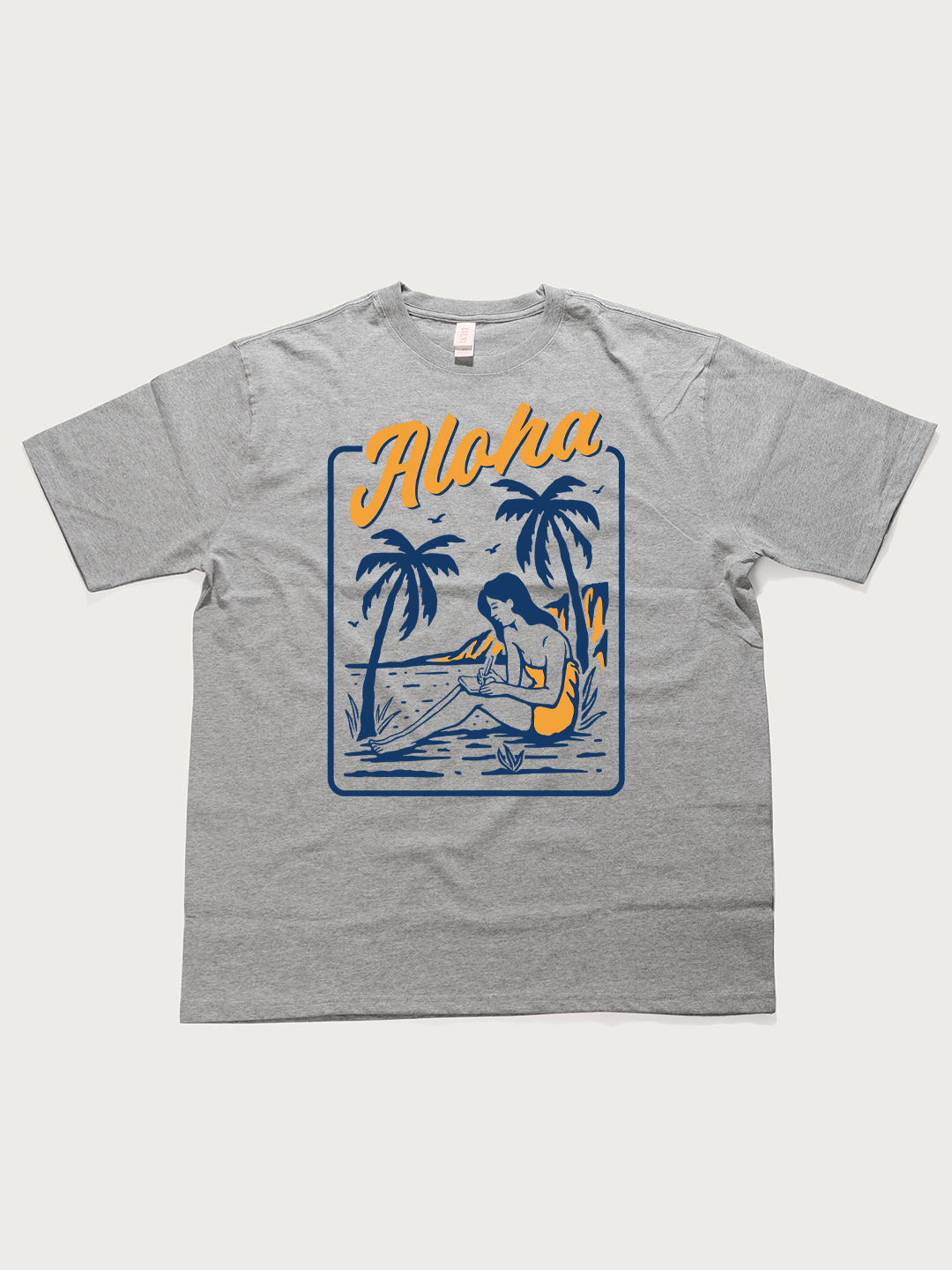 Aloha Hawaiian - Unisex Retro Cotton Short Sleeve T-Shirt
