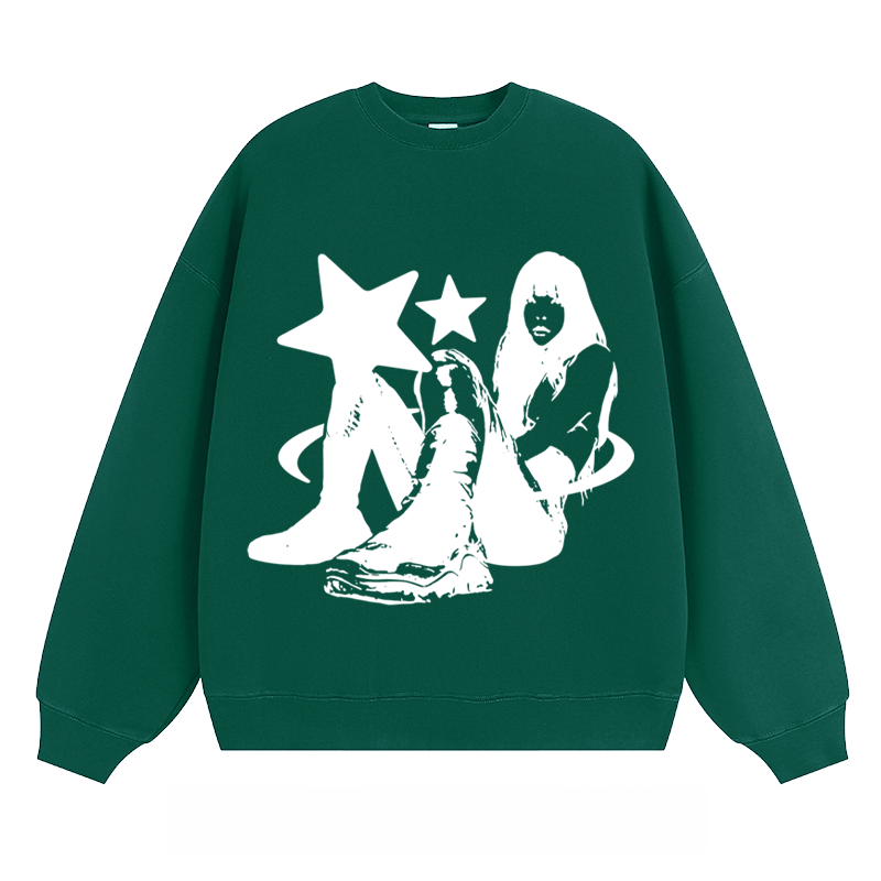 Star & Figure - Classic Unisex Fit Crewneck Sweatshirt