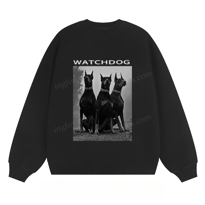 Watchdog Doberman - Classic Unisex Fit Crewneck Sweatshirt