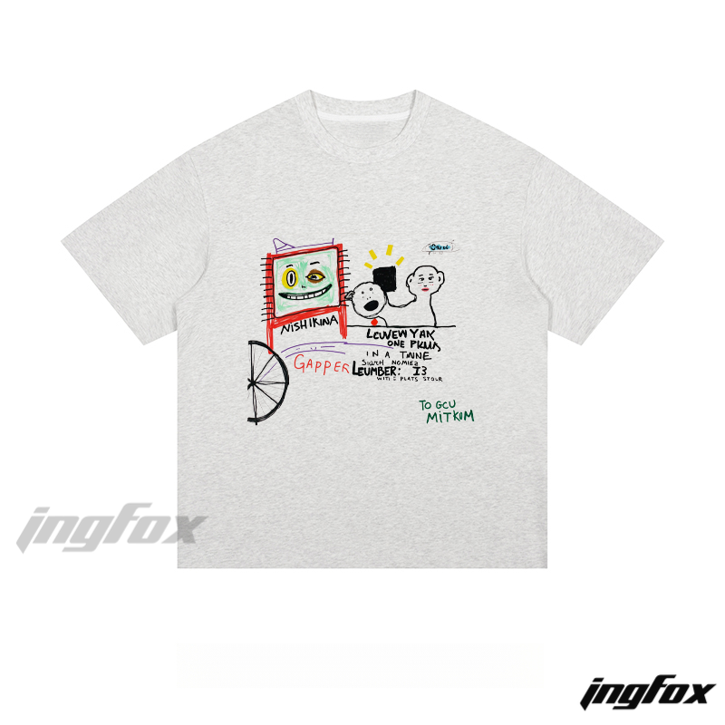 Playful Doodle - Style Scene - Loose Fit Short Sleeve T-Shirt
