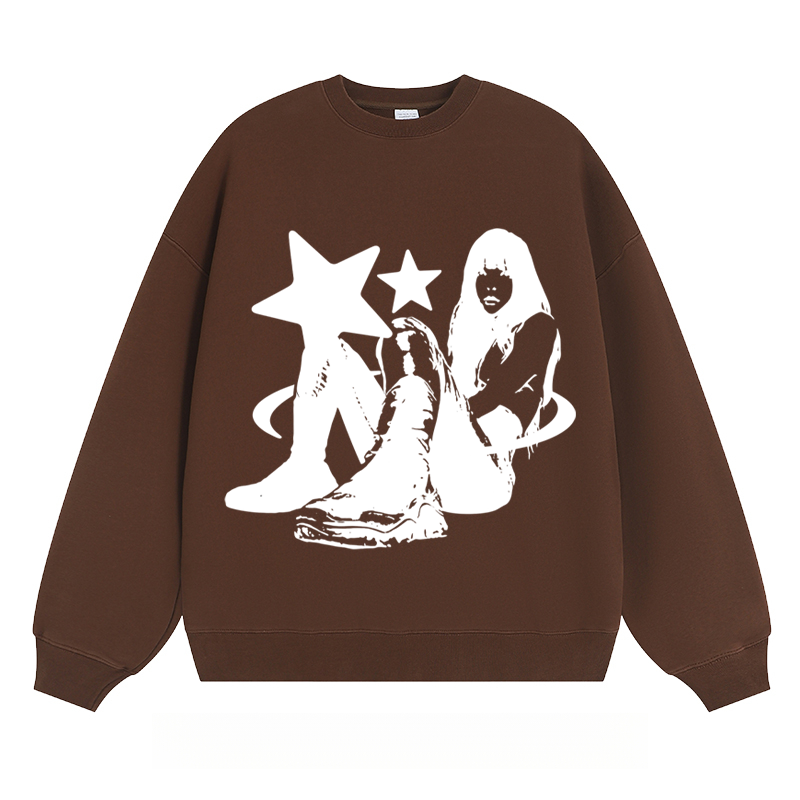 Star & Figure - Classic Unisex Fit Crewneck Sweatshirt