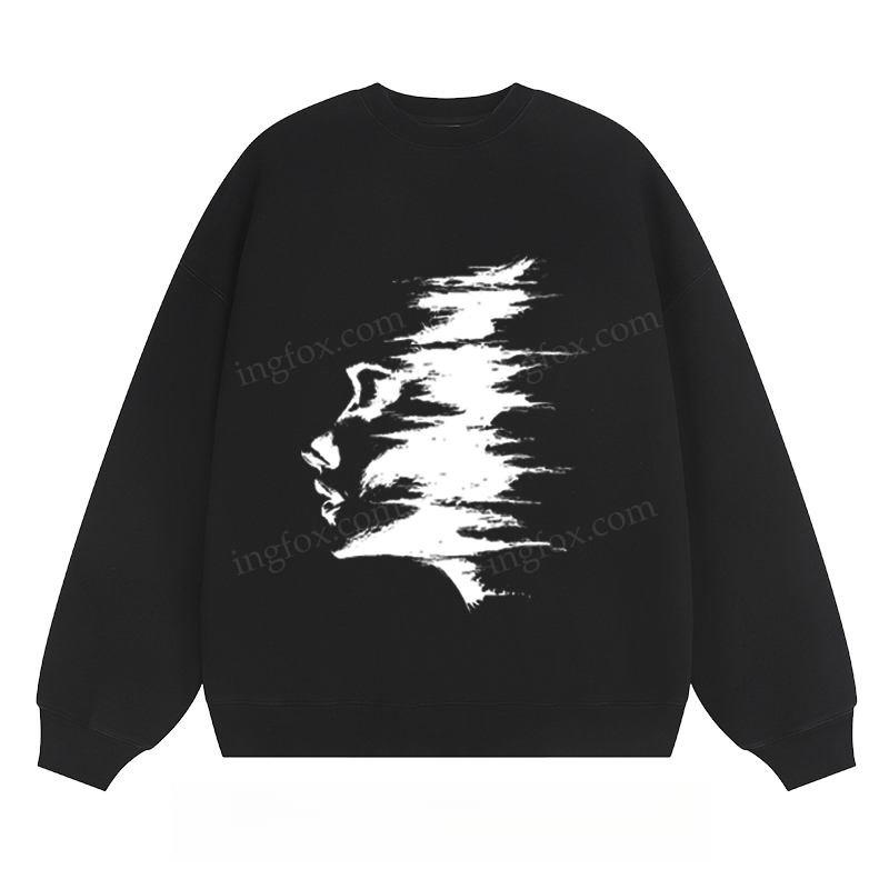 Distorted Portrait - Classic Unisex Fit Hoodie