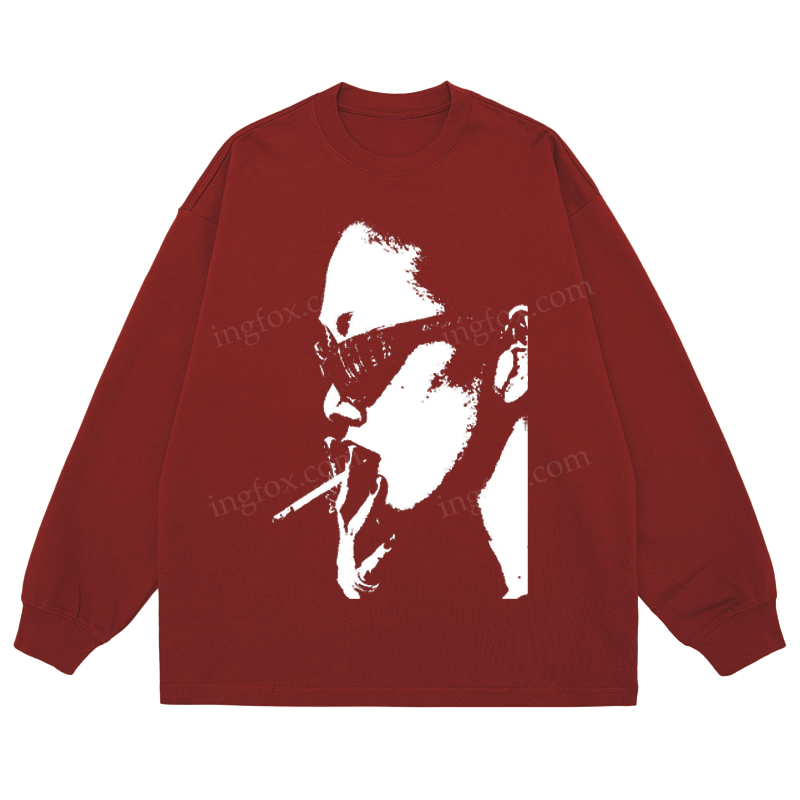 Cool Smoker - Classic Unisex Fit Cotton Long Sleeve Tee