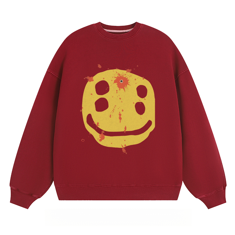 Smiley Splatter - Classic Unisex Fit Crewneck Sweatshirt