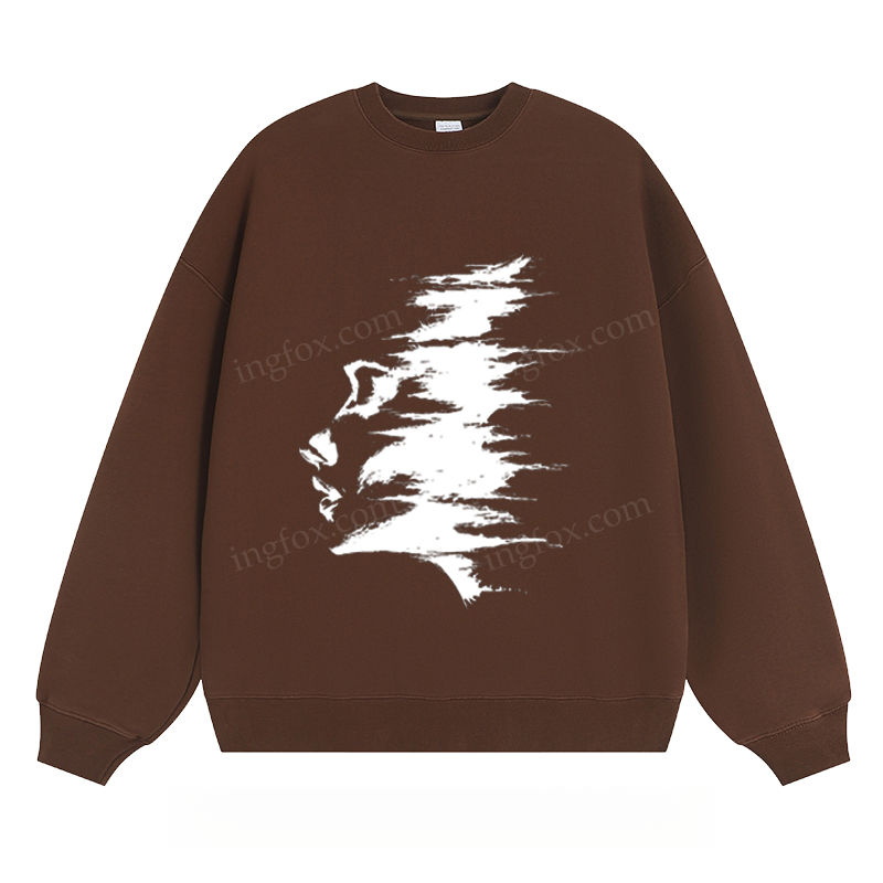 Distorted Portrait - Classic Unisex Fit Hoodie