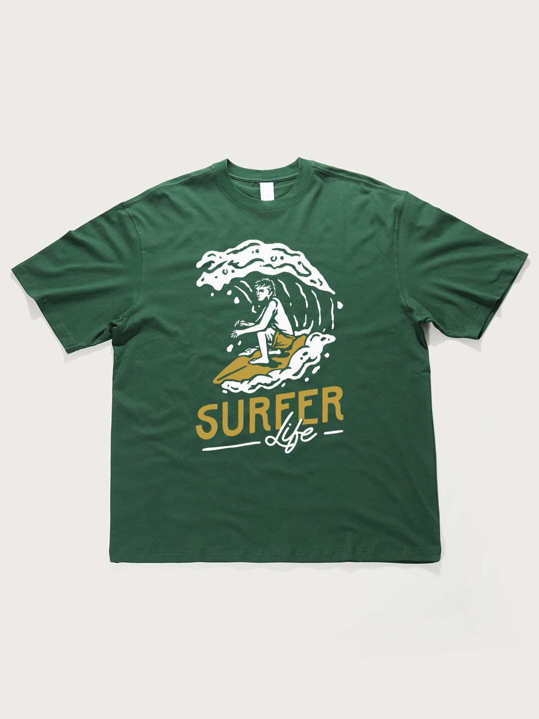 Surfer Life - Unisex Retro Cotton Short Sleeve T-Shirt