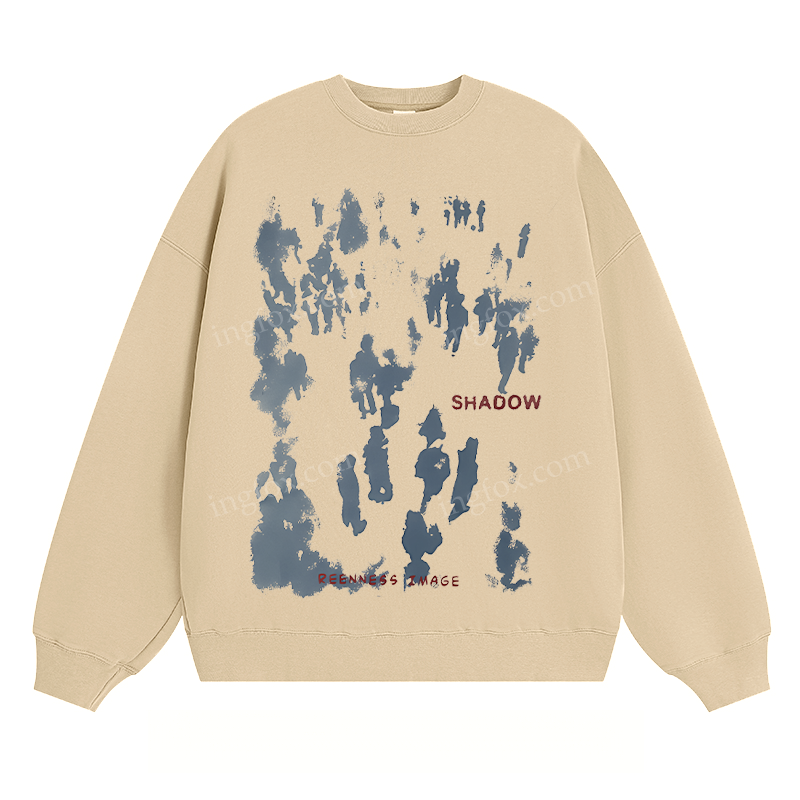 Shadow & Text - Classic Unisex Fit Crewneck Sweatshirt