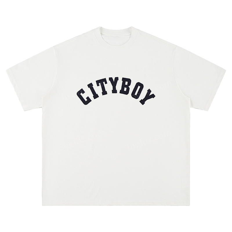 "Cityboy" Slogan - Unisex Fit Short Sleeve T - Shirt