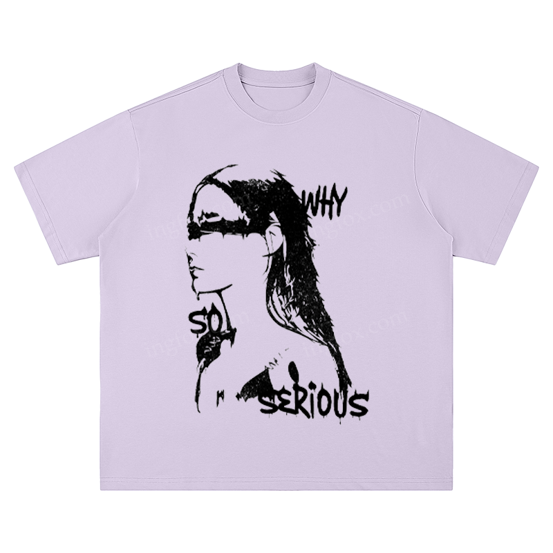 "Why So Serious" Graphic - Unisex Fit Short Sleeve T - Shirt