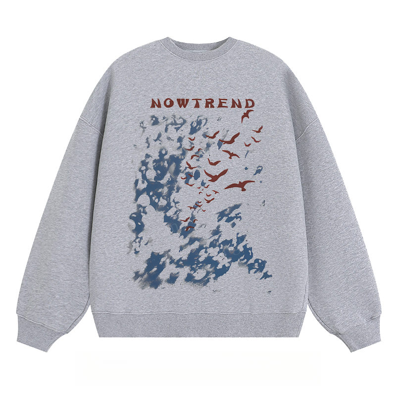 "NOWTREND" Birds & Clouds - Classic Unisex Fit Crewneck Sweatshirt