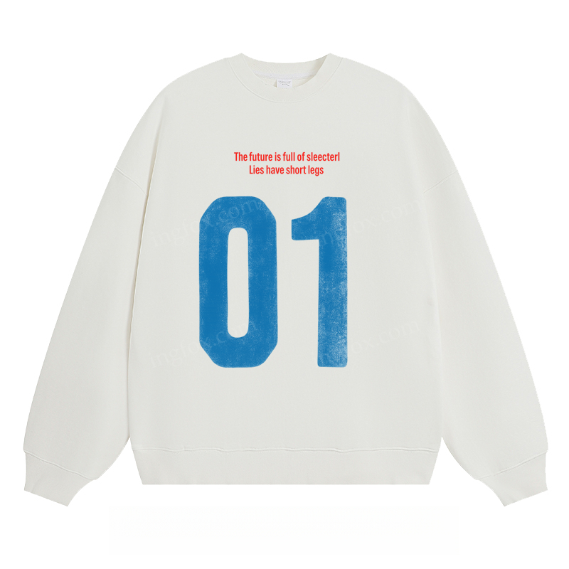 Number 01 - Classic Unisex Fit Crewneck Sweatshirt